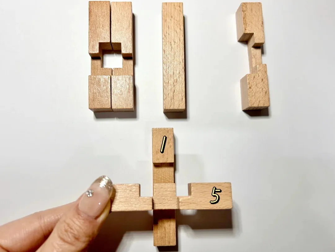 “傻瓜式”鲁班锁🔒教程❗️❗️❗️