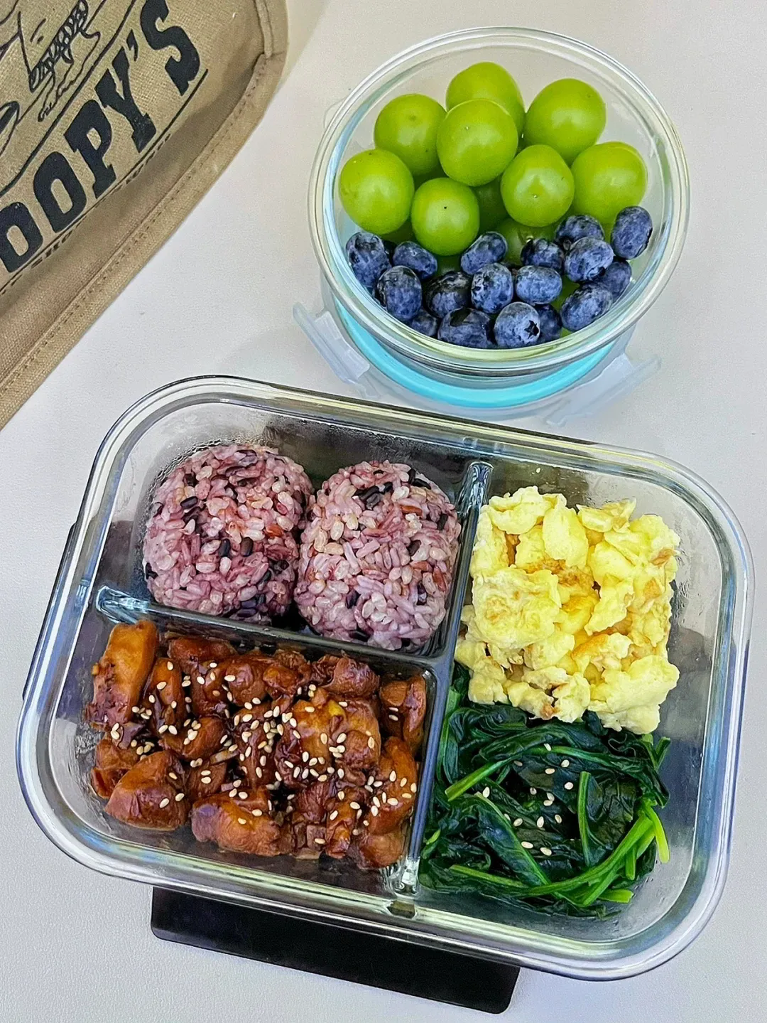 第7⃣️4⃣️天｜上班族带饭减脂便当🍱｜附做法