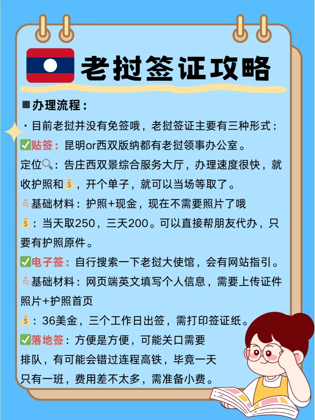 老挝签证攻略✅10分钟出签✔️